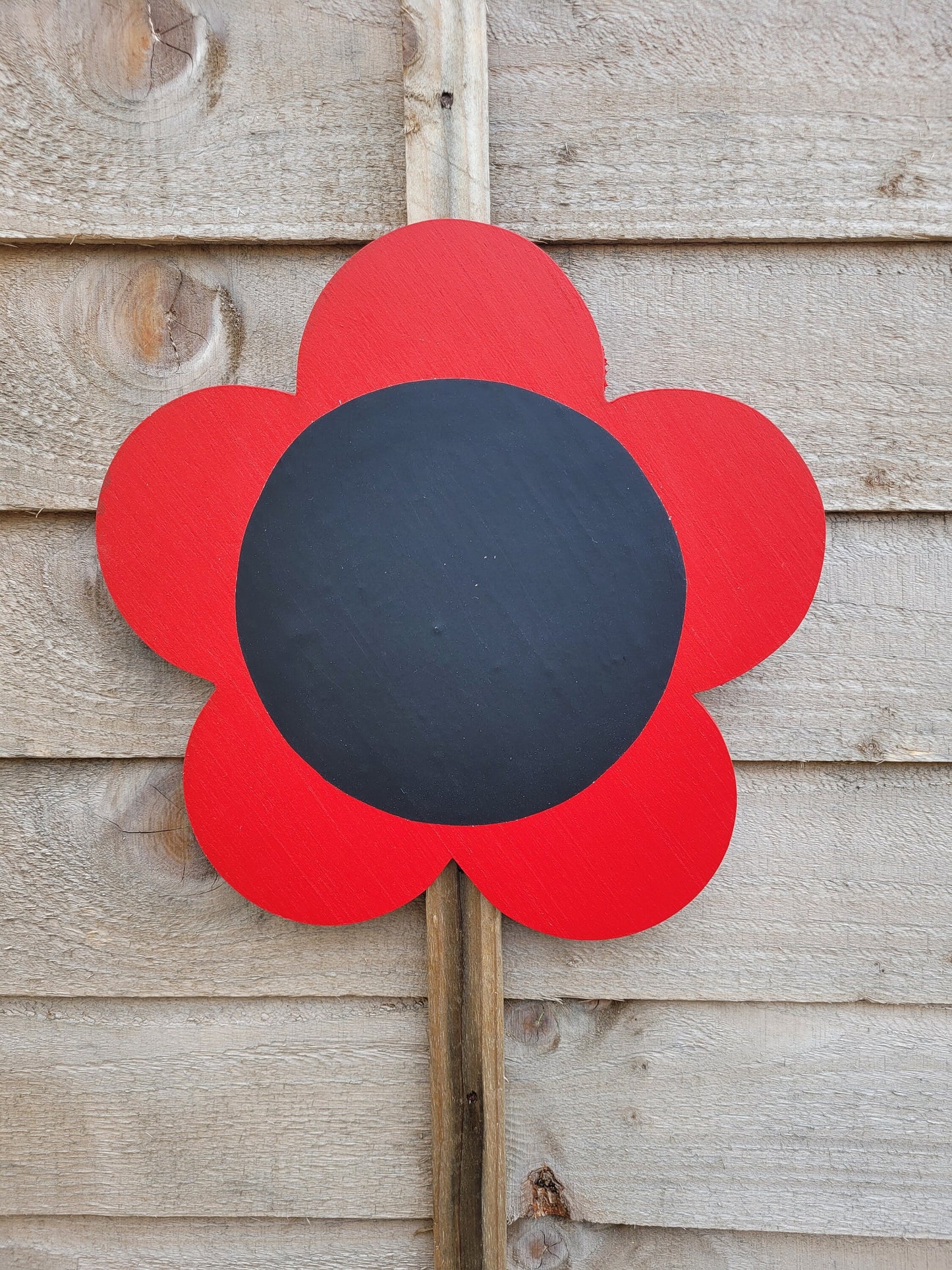 SET OF 2 X MIRROR AND 2 X CHALKBOARD FLOWERS (5 PETAL)