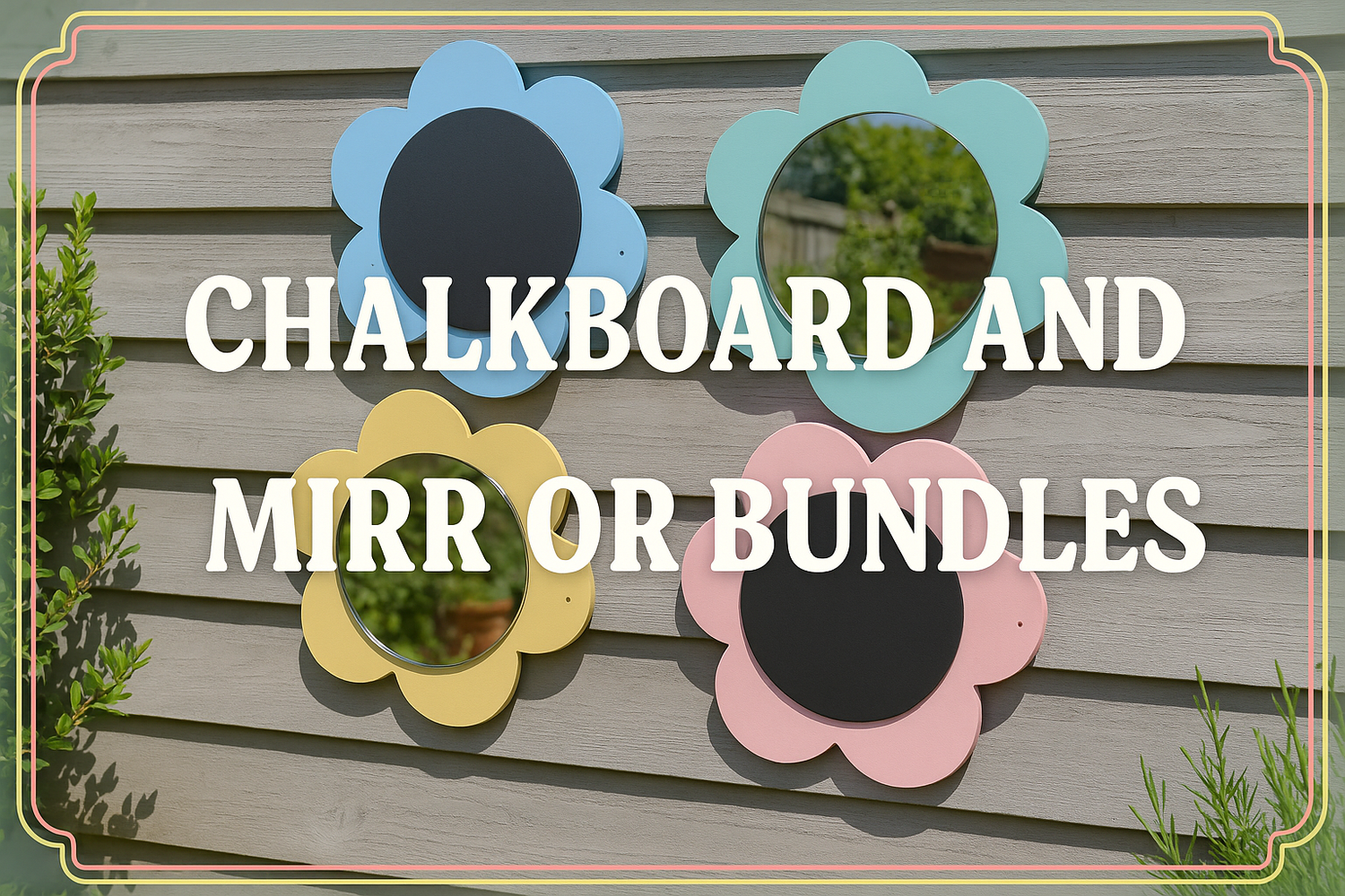 CHALKBOARD AND MIRROR BUNDLES