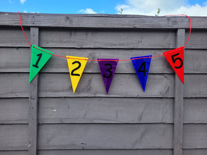 GARDEN NUMBER BUNTING