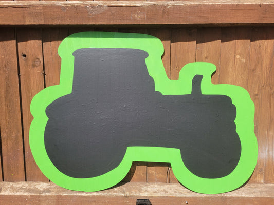 TRACTOR SHAPED CHALKBOARD (75CM)