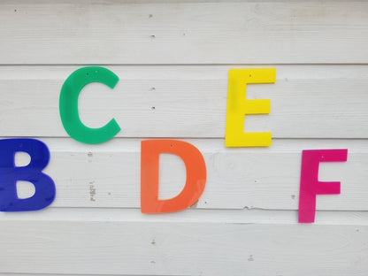 12CM ACRYLIC ALPHABET