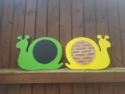 SET OF 3 ACRYLIC SNAIL MIRRORS