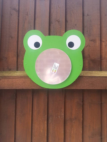 GOOFY FROG SHAPED SENSORY MIRROR