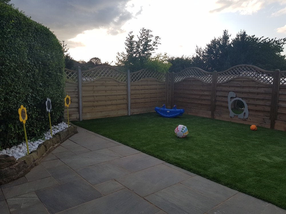 SET OF 4 ACRYLIC FLOWER MIRRORS