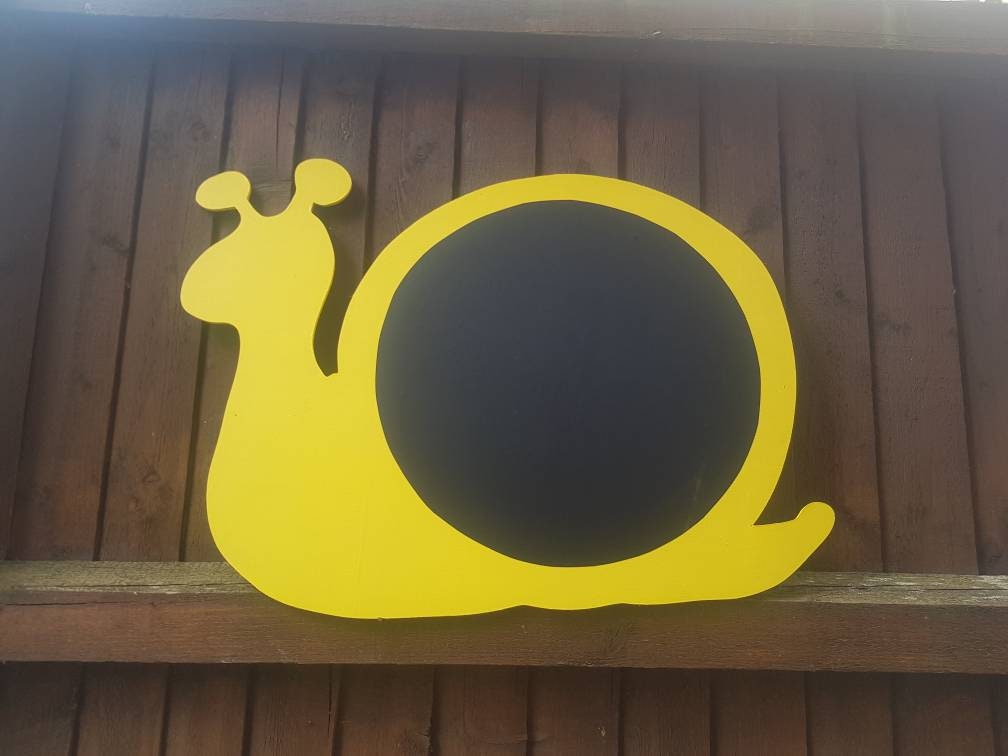 SNAIL SHAPED GARDEN CHALKBOARD (45/60CM)