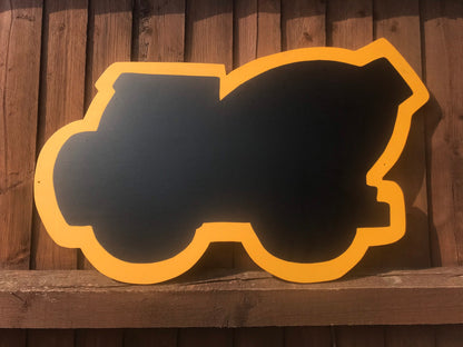 75CM CEMENT MIXER ACRYLIC GARDEN CHALKBOARD