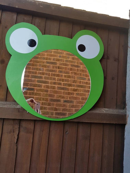 GOOFY FROG HEAD ACRYLIC SENSORY MIRROR (60CM)