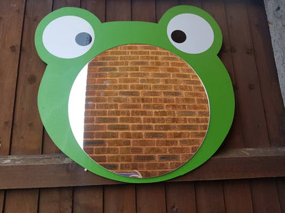 GOOFY FROG HEAD ACRYLIC SENSORY MIRROR (60CM)