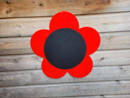 60CM ACRYLIC FLOWER CHALKBOARD (5 PETAL DAISY)