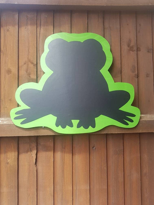 LARGE FROG SHAPED ACRYLIC CHALKBOARD (60CM)