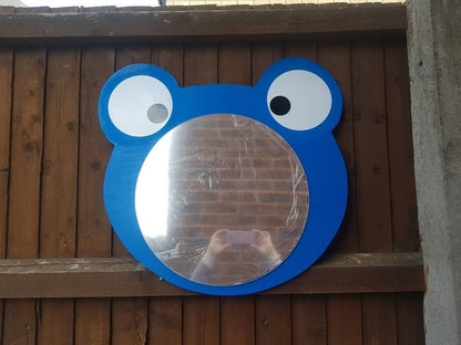 GOOFY FROG HEAD ACRYLIC SENSORY MIRROR (60CM)