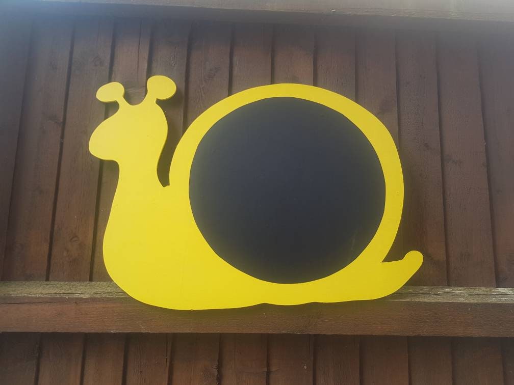 SNAIL SHAPED GARDEN CHALKBOARD (45/60CM)