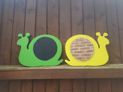 SET OF 4 SNAIL CHALKBOARDS (30CM)