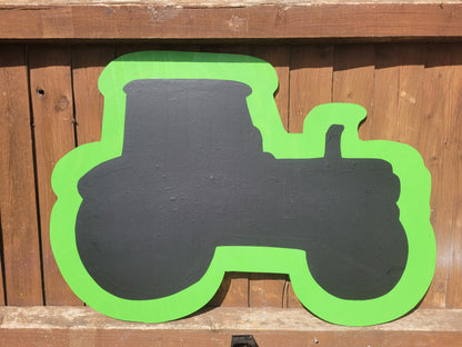 TRACTOR SHAPED CHALKBOARD (75CM)
