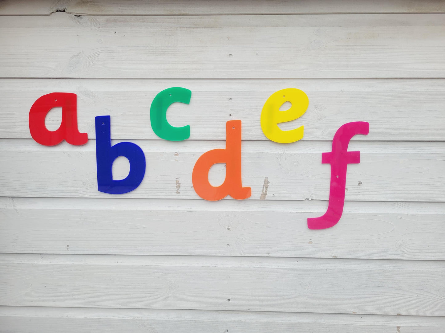 12CM ACRYLIC ALPHABET