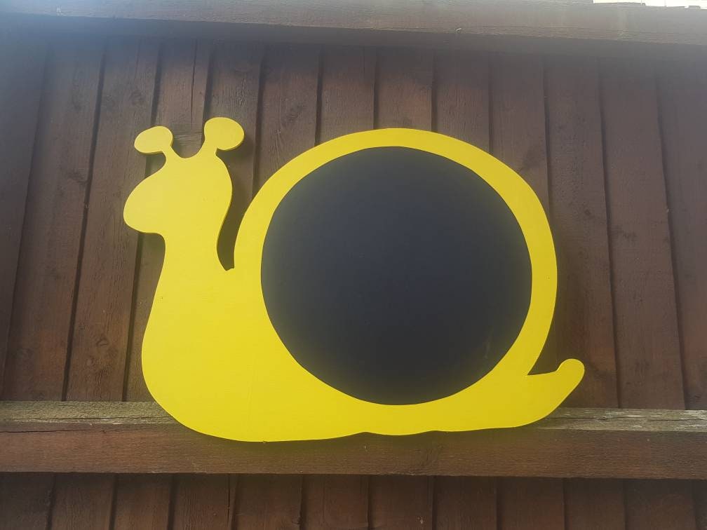 SNAIL SHAPED GARDEN CHALKBOARD (45/60CM)