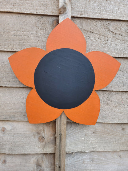 SET OF 4 X FLOWER CHALKBOARDS (30CM)