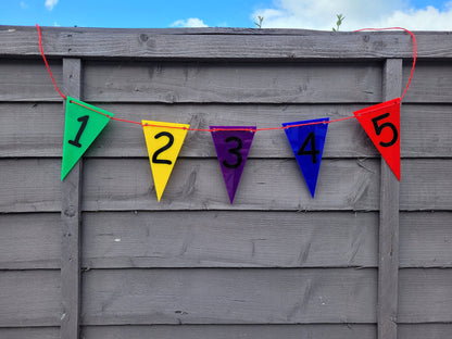 GARDEN NUMBER BUNTING