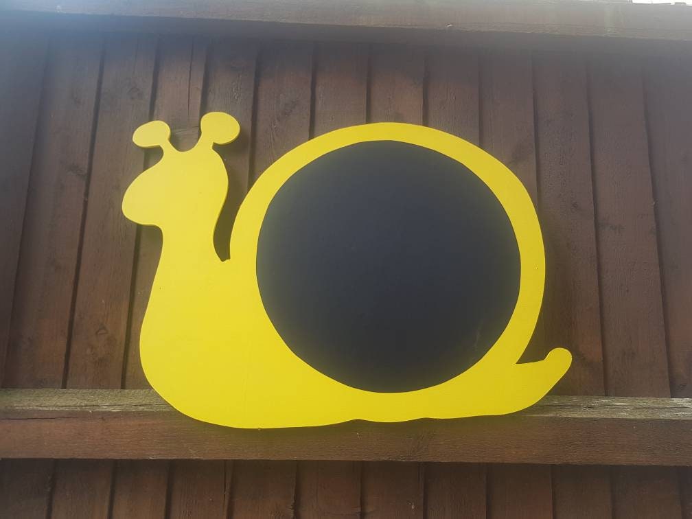 SNAIL SHAPED GARDEN CHALKBOARD (45/60CM)