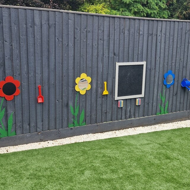 SET OF 6 FLOWER SHAPE SENSORY MIRRORS