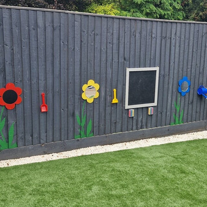 SET OF 6 FLOWER SHAPE SENSORY MIRRORS