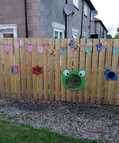 GOOFY FROG HEAD ACRYLIC SENSORY MIRROR (60CM)