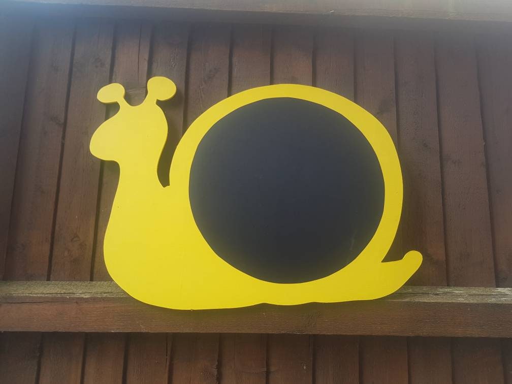 SNAIL SHAPED GARDEN CHALKBOARD (45/60CM)