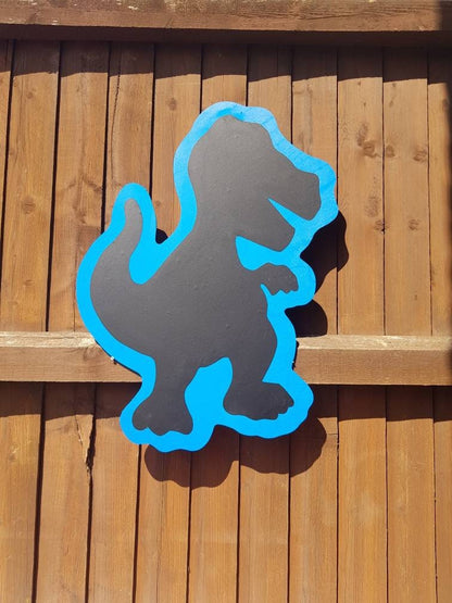 60CM T-REX SHAPED GARDEN CHALKBOARD
