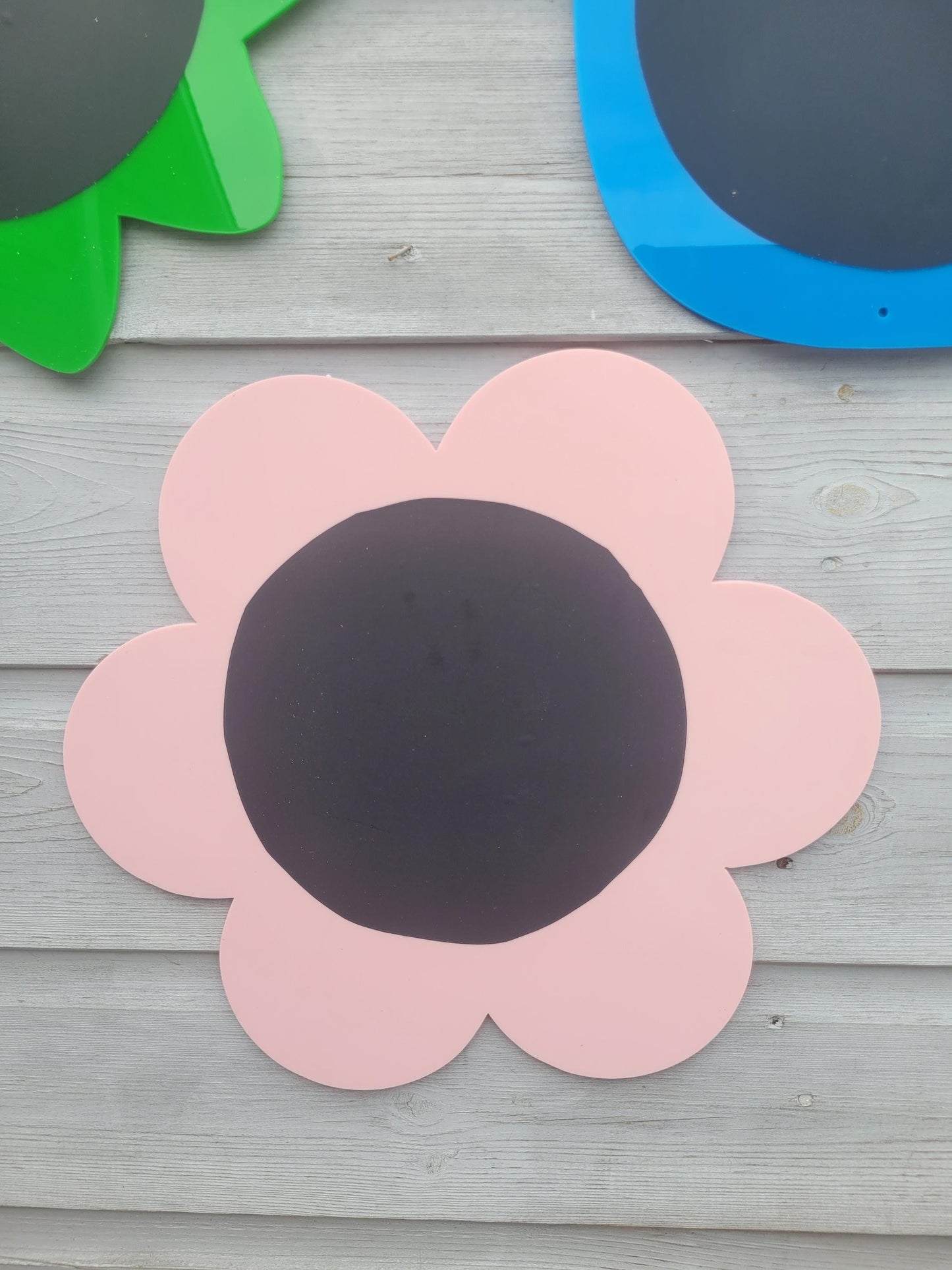 SET OF FLOWER CHALKBOARDS (MUTED COLOURS)