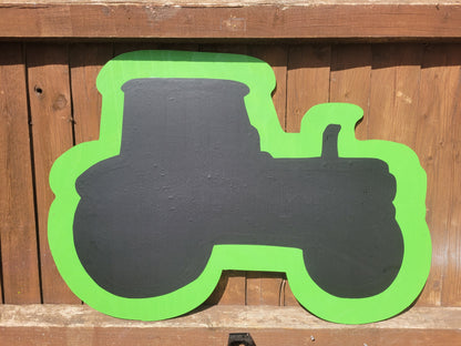 TRACTOR SHAPED CHALKBOARD (75CM)