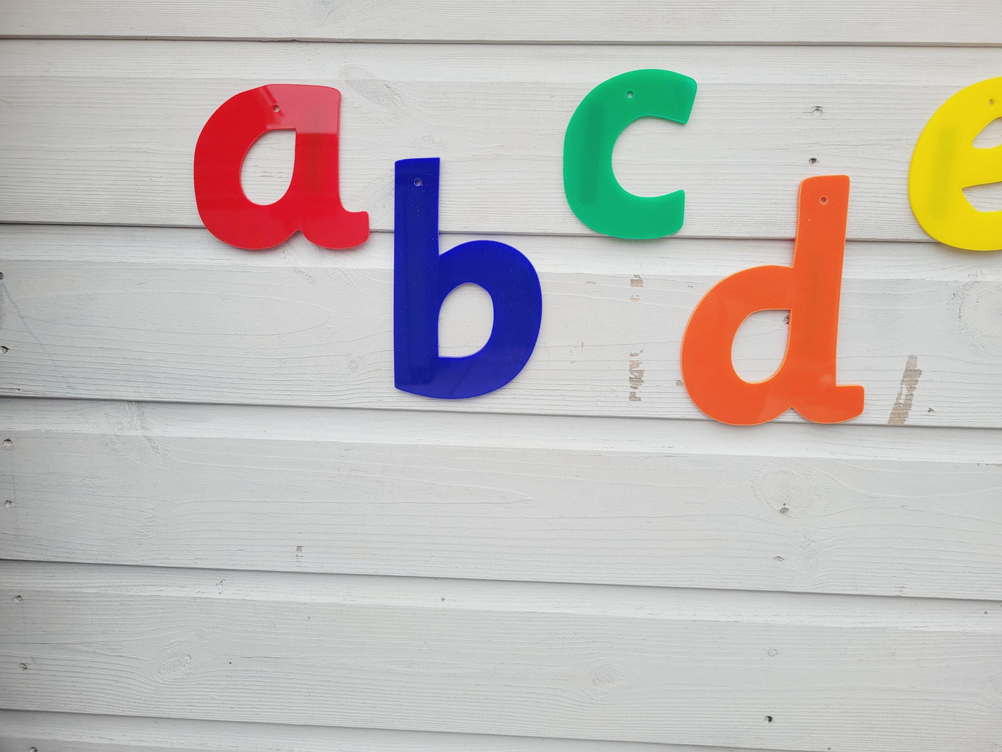 12CM ACRYLIC ALPHABET