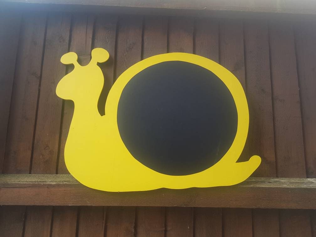 SNAIL SHAPED GARDEN CHALKBOARD (45/60CM)