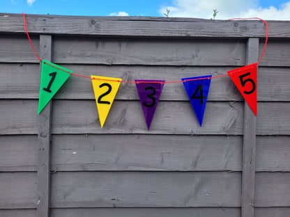 GARDEN NUMBER BUNTING