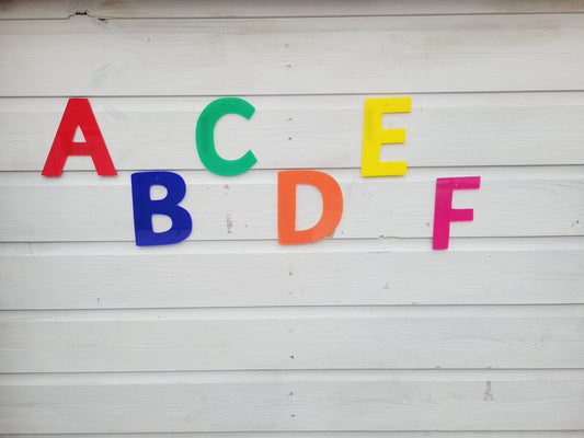 12CM ACRYLIC ALPHABET
