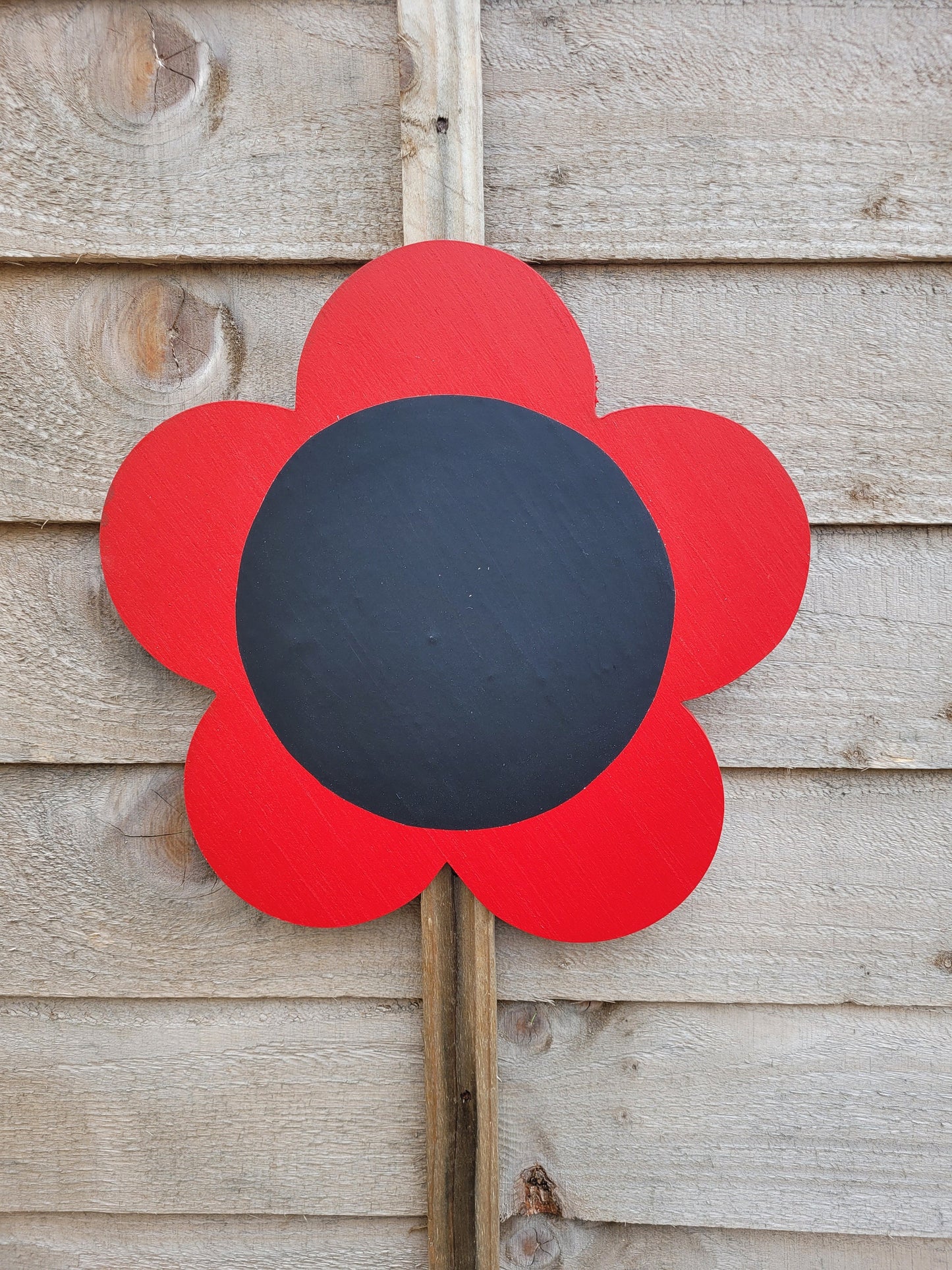 SET OF 2 X MIRROR AND 2 X CHALKBOARD FLOWERS (5 PETAL)