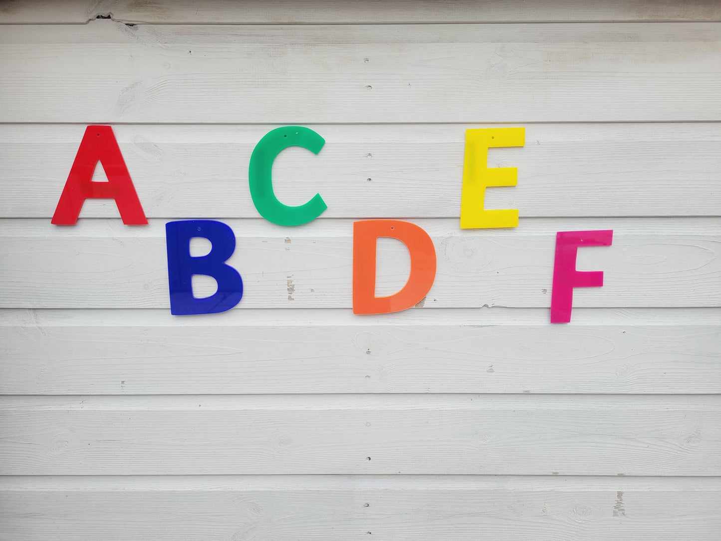 12CM ACRYLIC ALPHABET