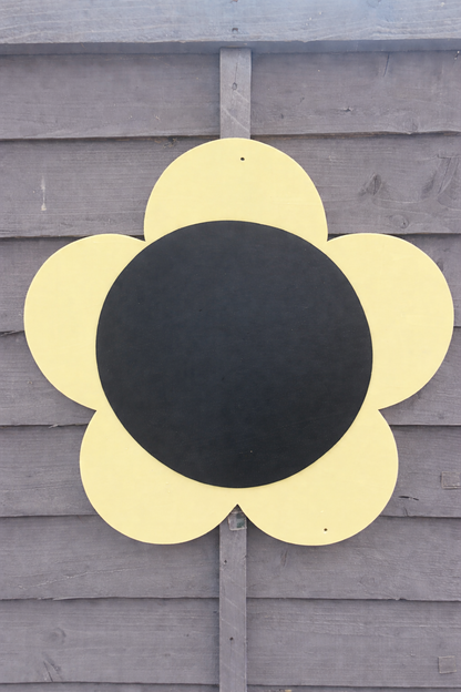 PASTEL FLOWER CHALKBOARD (45CM)