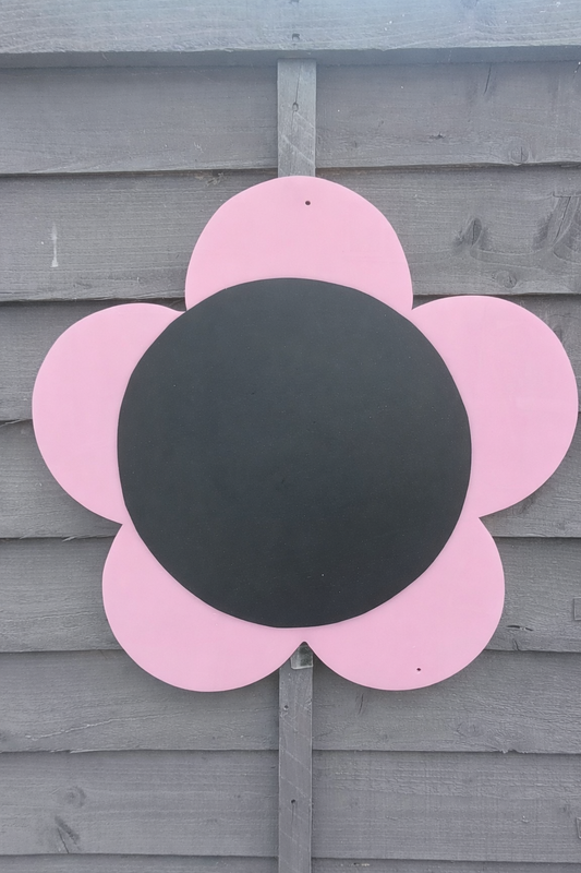 PASTEL FLOWER CHALKBOARD (45CM)