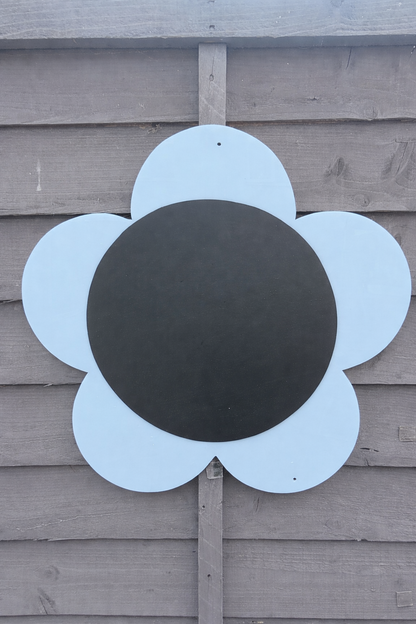PASTEL FLOWER CHALKBOARD (45CM)